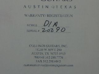 collings d1a 